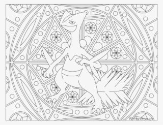 Pokemon Sceptile Coloring Pages - Adult Pokemon Coloring Page - Free ...