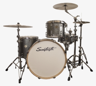 Silver Sparkle - Sawtooth Command Series 4-piece Drum Shell Pack With #6463755