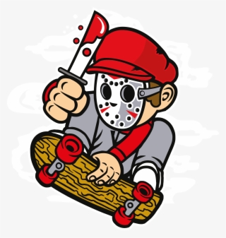 Killer Skater - Classic Movie T-shirt (halloween Costume Shirt) #6466324