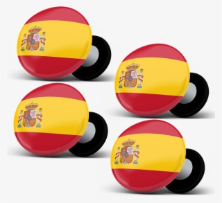 Transparent Background Racebibup Race Magnets Spain - Spain Flag #6467166