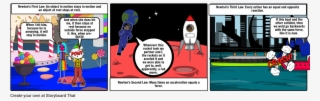 Newton's Laws Of Motion - Cartoon #6467735