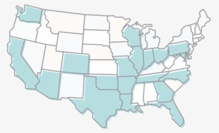 Kendra Scott Kendra Care Locations Us Map - Presidential Election 2016 By County #6467738