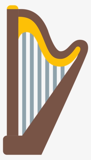 A Harp Icon Has Many Parts Connected Together, On One - Konghou #6467986