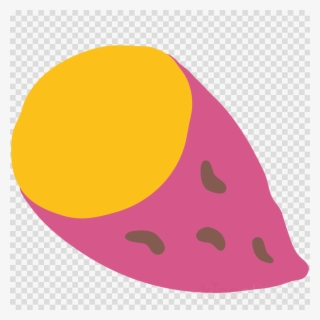 Purple Sweet Potato Catroon Png Clipart Baked Potato #6468491
