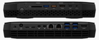 Nuc8i7hvk I/o Distribution Across Front And Rear Panels - Intel Nuc Hades Canyon #6468493