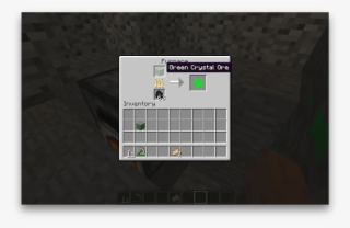 Green Crystal Smelting - Minecraft Crafting #6469514