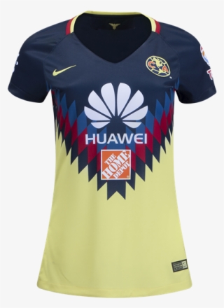 Nike Club America Womens Home Jersey 17/18 - Playeras De Club America #6471324