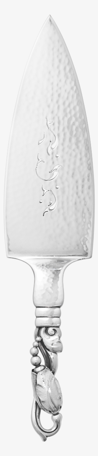 Georg Jensen Blossom Fish Serving Spoon #6471594