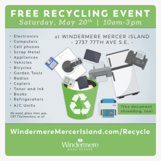 Free Recycle Event - Promotional Real Estate Sign Recycled Tire Medium Coaster #6472915