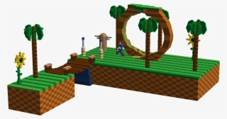 Sonic The Hedgehog - Lego Green Hill Zone #6473917