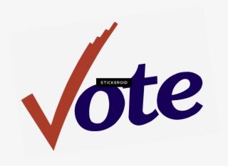 Je Vote - Vote Check Mark Png #6475250