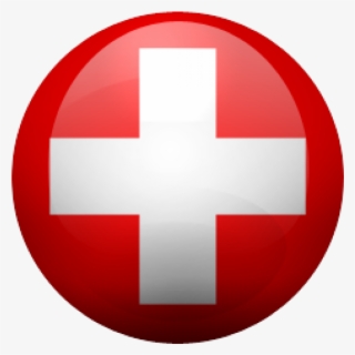 Computer Data Protection & Filing - Switzerland Flag In Circle #6475420