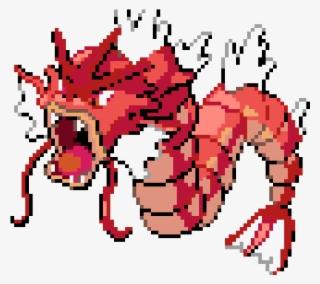 Magikarp Drawing Gyarados - Pokemon Gyarados Shiny Png - Free ...