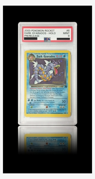 Psa 9 Prerelease Dark Gyarados - Wizards Of The Coast Pokemon Team Rocket Rare Holo #6477164