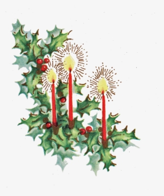 Vintage Christmas Images - Floral Design #6477229