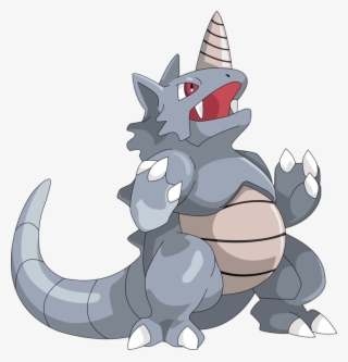 Pokemon Shiny-rhydon Is A Fictional Character Of Humans - Rhydon Png #6478578