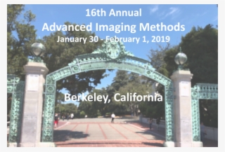 Advanced Imaging Methods - Sather Gate #6479102