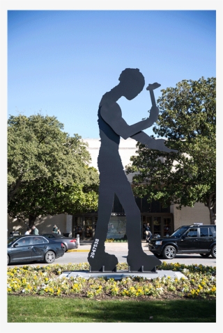 Raymond And Patsy Nasher Collection, Nasher Sculpture - Hammering Man ...