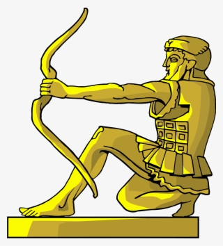 This Free Icons Png Design Of Golden Statue 4 #6480317