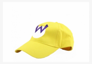 Wario W Logo Yellow Baseball Cap #6480366