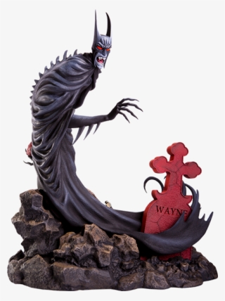 15" Dc Comics Statue Batman Red Rain - Batman Red Rain Statue #6480895