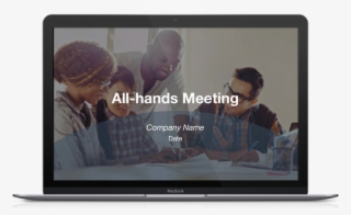 All Hands Meeting Template - Portable Network Graphics #6481093