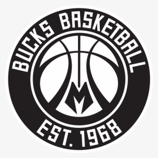 635645554522382136 Mb Partial Logo 2 Bw - Milwaukee Bucks Logos Png #6481831