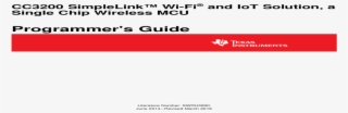 Cc3200 Simplelink Wi-fi And Iot Solution, A Single - Index #6482868