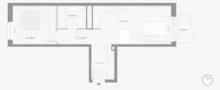 M14 - Pow - 45 - 96 M2, 2 Pokoje, 1 Piętro - Cena 0 - Floor Plan #6483364