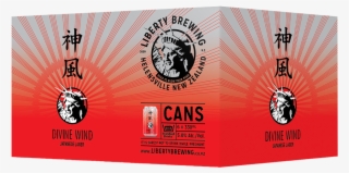 Divine Wind Can Box Liberty Brewing #6484446