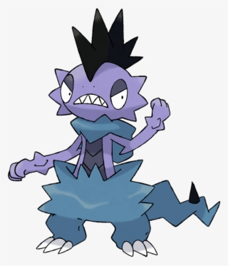 302kib, 894x894, Image - Pokemon Alola Form Scrafty #6484946