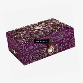 Embroidered Jewelry Box - Embroidery #6485387
