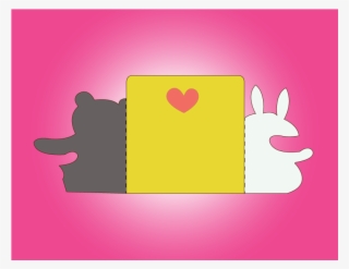 Cut The Card Out Around The Edges, But Don't Cut The - Greeting Card #6485496