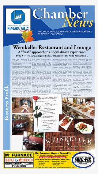 Weinkeller Niagara Falls Review Small - Niagara Falls Chamber Of Commerce #6485745