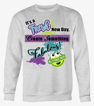 Whoa A Cozy Sweatshirt That's Fresh And Froggy - Grey's Anatomy Inspired Sweatshirt #6486954