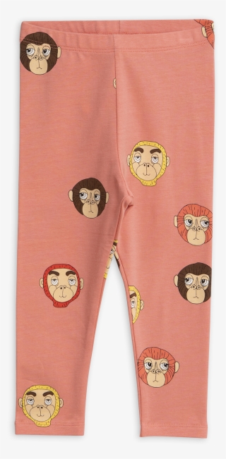 Monkeys Printed Leggings - Pajamas #6489633