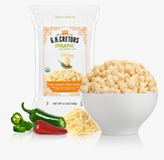 Jalapeño - G.h. Cretors Organic Popped Corn Extra Virgin Olive #6489798