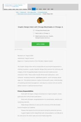 Graphic Design Jobs In Chicago Graphic Design Intern #6489858 Graphic Design Jobs In Chicago Graphic Design Intern #6489858