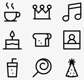 Birthday And Party - Resume Icon Png #6490928
