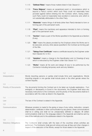 Dredgers Contract 1st Ed - Document #6491585