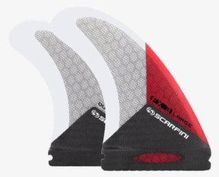 Fx3 Carbon Thruster Set - Scarfini Fins - Fx3 Quad (futures) - Red - Medium/large #6492770