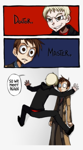 Who Else Wants A Animated Series That Looks Like This - Doctor Who Master X Doctor #6492830