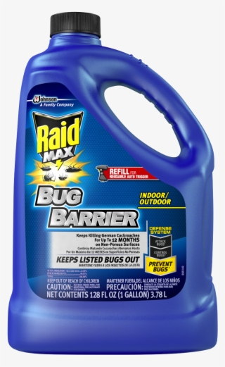 Raid Max® Bug Barrier Refill - Raid Max Bug Barrier Trigger Refill, 128 Oz #6493021