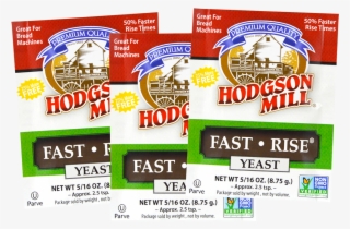 Fast Rise Yeast - Hodgson Mill Corn Meal, Yellow - 5 Lbs (2.3 Kg) #6493023