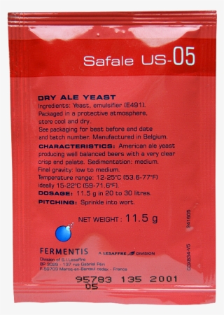 Fermentis Brewing Yeast - Dry Yeast Us 05 #6493179