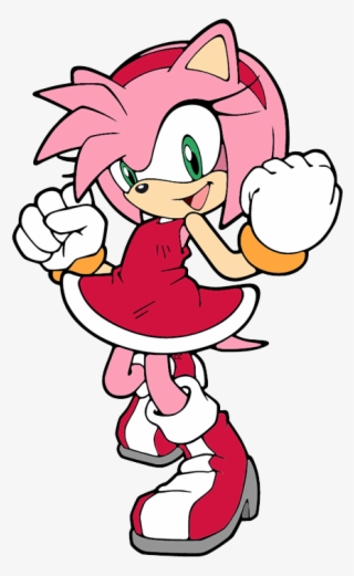 Sonic The Hedgehog Clipart Red - Amy The Hedgehog #6494478