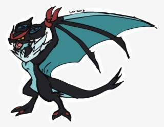 View Noivern Dooooodle By Lugiadialga , - Drawing #6494632