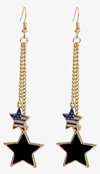 20170309112111 56738 - Cheap Women Earring Double Pentagram American Flag #6494880