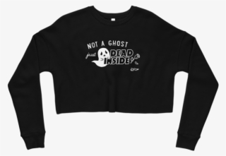 Dead Inside Crop Sweatshirt Dead Inside Crop Sweatshirt - Sweatshirt #6495057