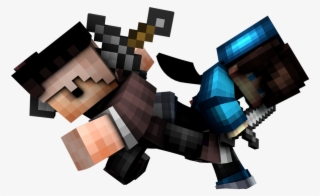 About A Year Ago - Render Minecraft C4d Transparent #6495631